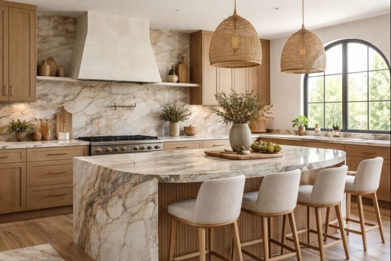 Top Kitchen Design Trends for 2026: Natural Stone Countertops That Elevate Your Space