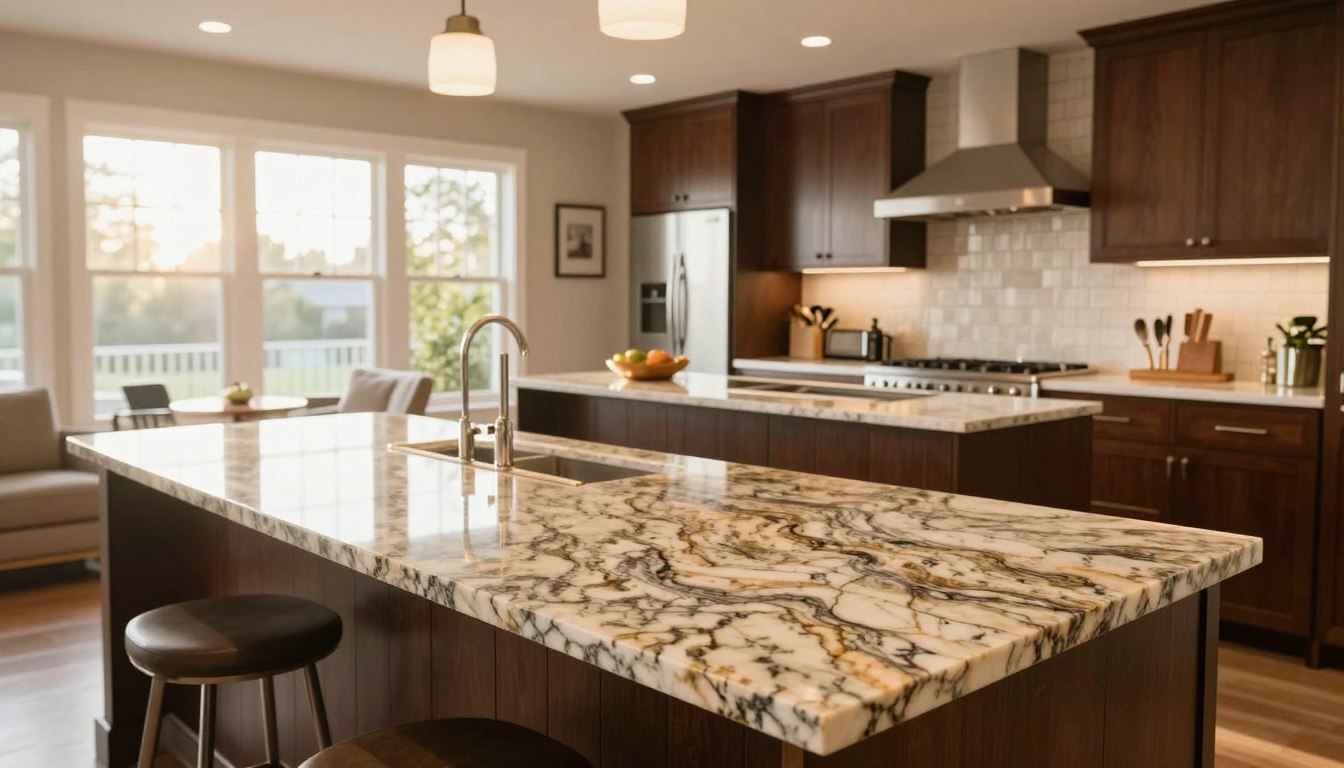 custom countertops increase home value