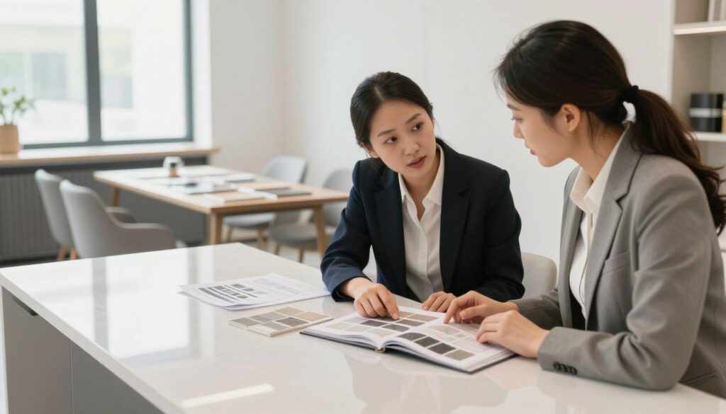 transparent countertop process consultation