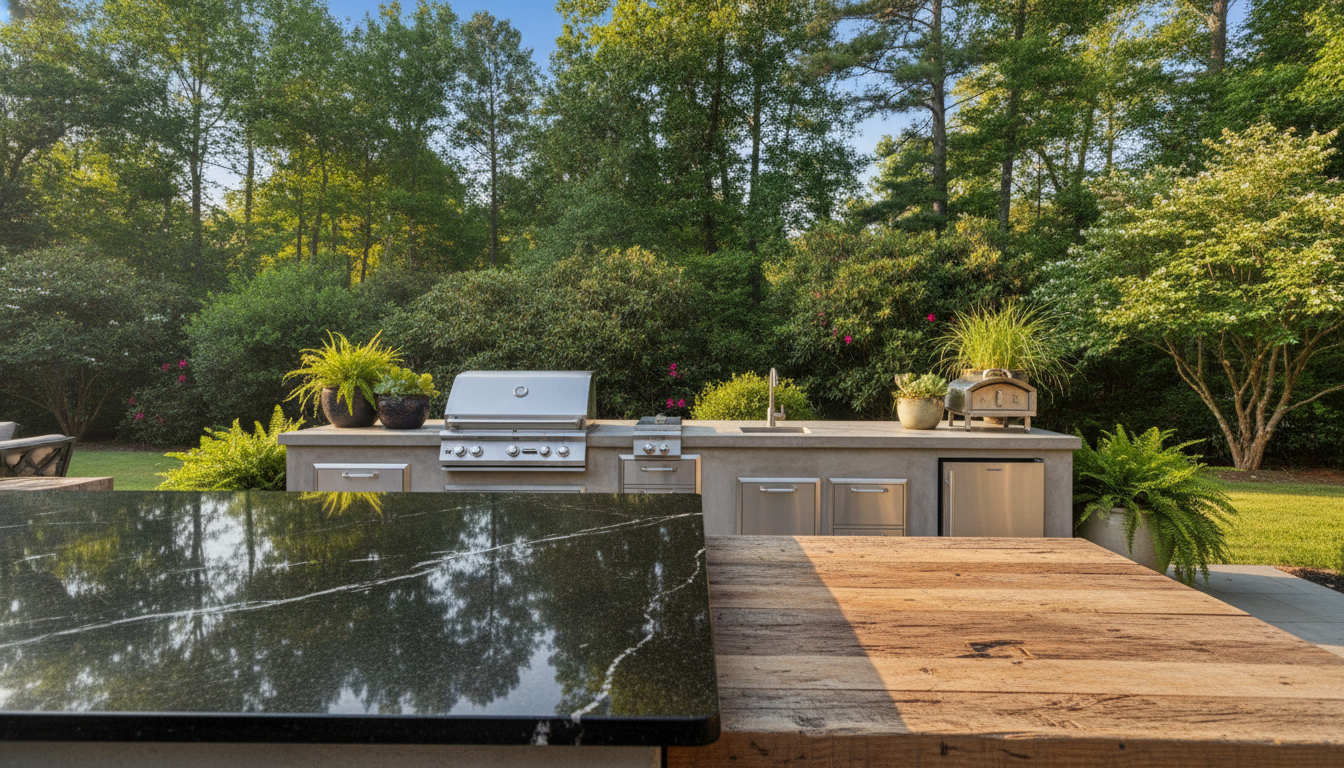 best countertops for outdoor kitchens