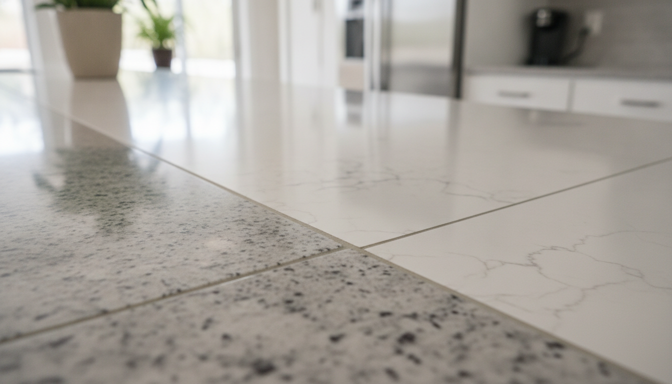 countertop seams