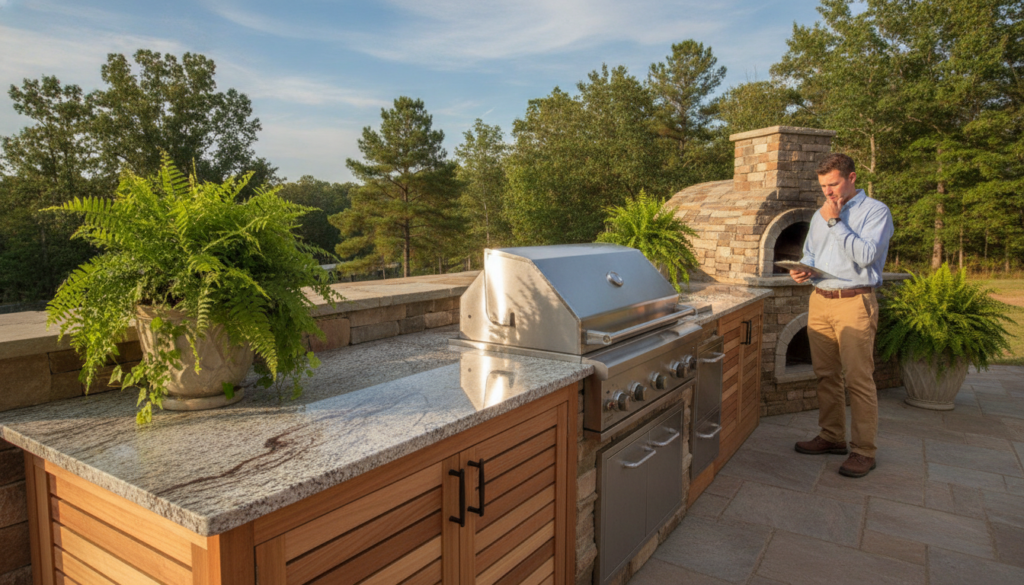 top rated outdoor kitchen surfaces